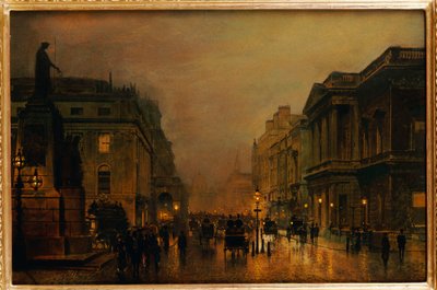 Pall Mall by John Atkinson Grimshaw