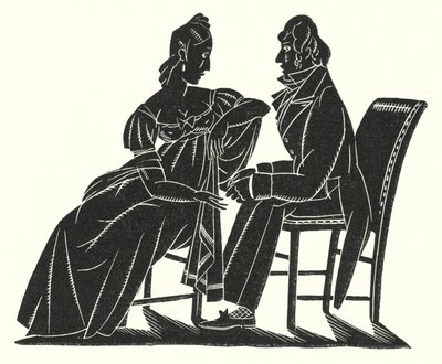 Illustration for Madame Bovary by Gustave Flaubert by John Austen