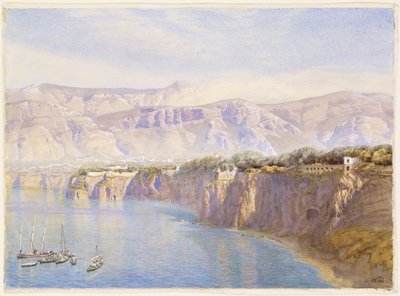 Near Sorrento by John Brett