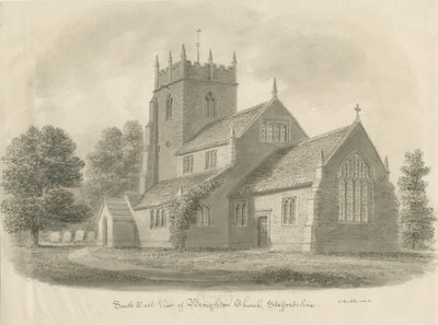 Broughton Church by John Buckler