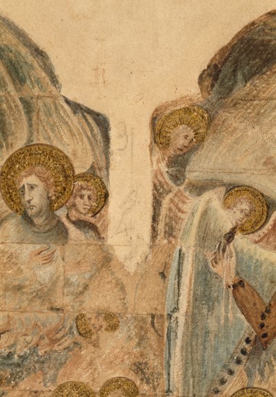 Study of the Wall Paintings at the Chapter House by John Carter