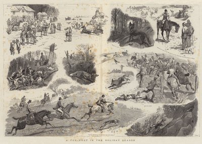 A Fox-Hunt in the Holiday Season by John Charlton