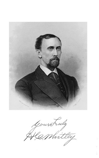 Portrait of Hiram C. Whitley, frontispiece from 