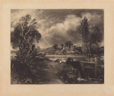 A Lock on the Stour by John Constable