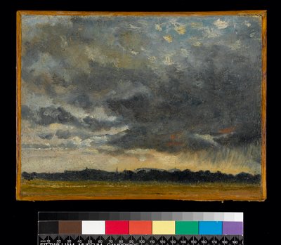 At Hampstead, Looking Towards Harrow by John Constable