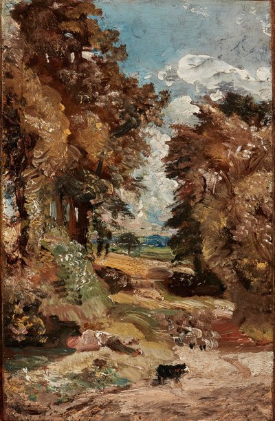 The Cornfield by John Constable