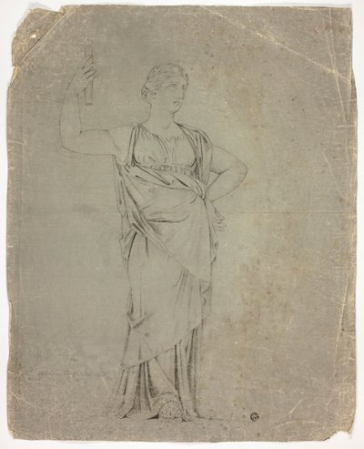 Ancient Statue of Standing Female Figure by John Downman
