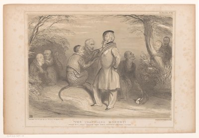 Lord Palmerston in the Land of the Monkeys (The Travelled Monkey) by John Doyle