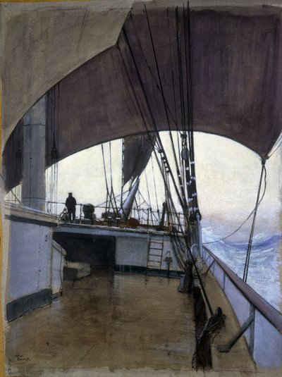 Scene on the Deck of the Boat 