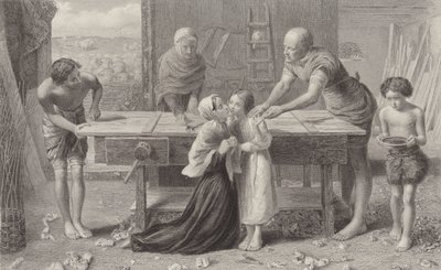 Christ in the house of his parents by John Everett Millais