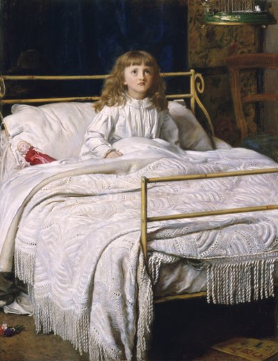 Waking by John Everett Millais