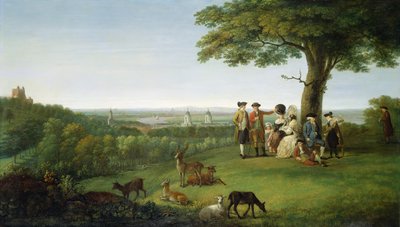 One Tree Hill, Greenwich, with London in the Distance, 1779 by John Feary