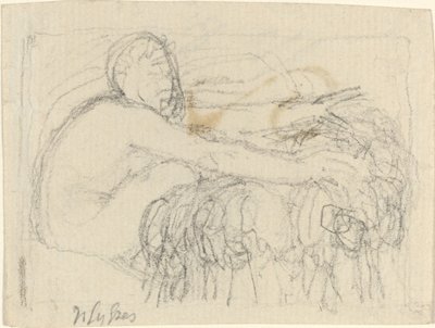 Seated Figure with Arms Outstretched by John Flaxman