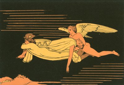 Sleep and Death Conveying the Body of Sarpedon to Lycia by John Flaxman