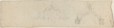 Studies for a Triumphal Arch Surmounted by Britannia by John Flaxman