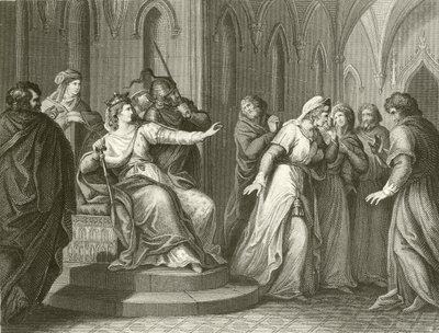 The Empress Matilda Refusing to Release King Stephen by John Francis Rigaud