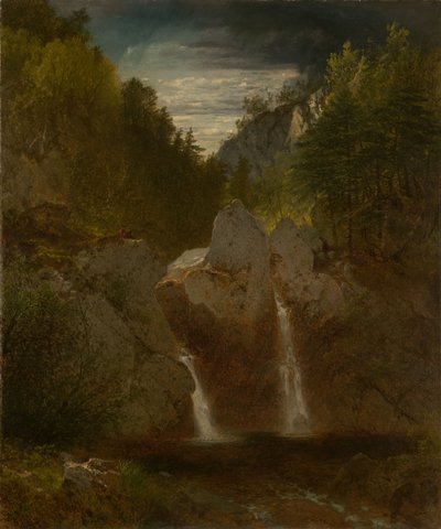 Rocky Pool, Bash Bish Falls by John Frederick Kensett