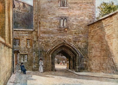 Gateway to Bloody Tower, with entrance to the Jewel House by John Fulleylove