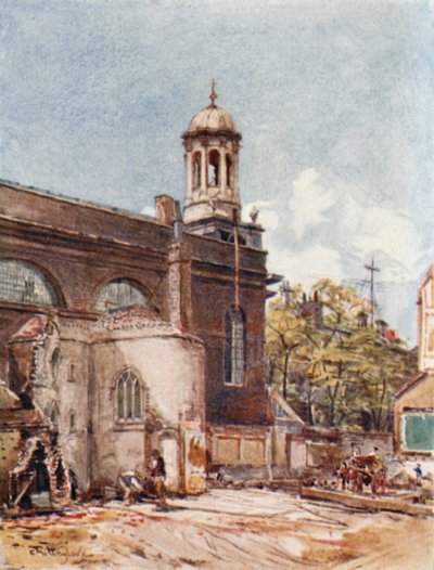 Recently-Discovered Apse of All Hallow