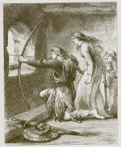 Adam Bell, Clym of the Cloughe by John Gilbert