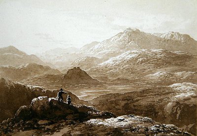 Dolyddelan Castle and Moel Siabod by John Glover