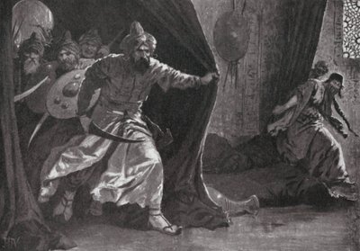 Revolt of the Royal Guard at Damascus by John Harris Valda