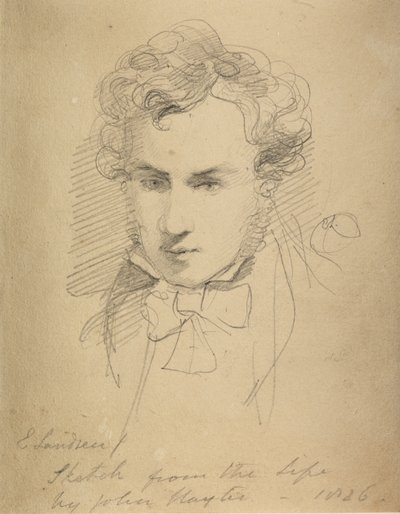 Sir Edwin Landseer, 1826 by John Hayter