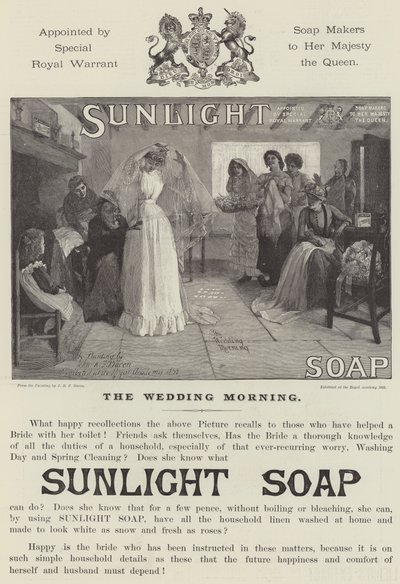 Advertisement, Sunlight Soap by John Henry Frederick Bacon