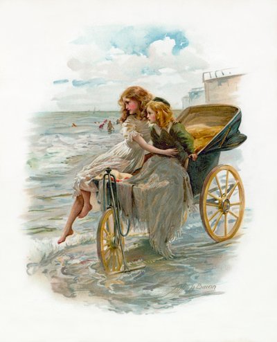 The sea, Floy, what is it that it keeps saying by John Henry Frederick Bacon