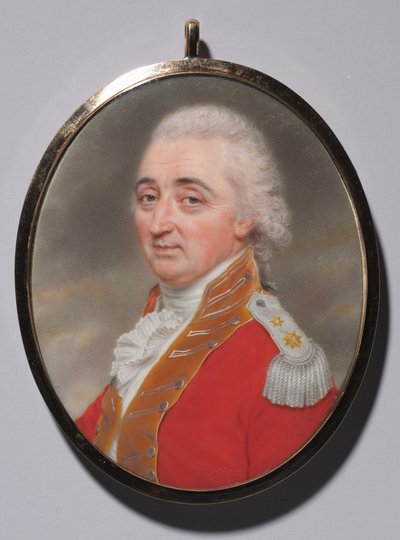 Portrait of Lieutenant General Daniel Burr, 1799 by John I. smart
