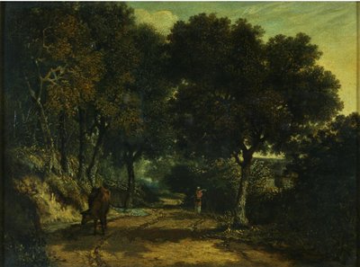 A Shady Country Road by John Joseph Cotman
