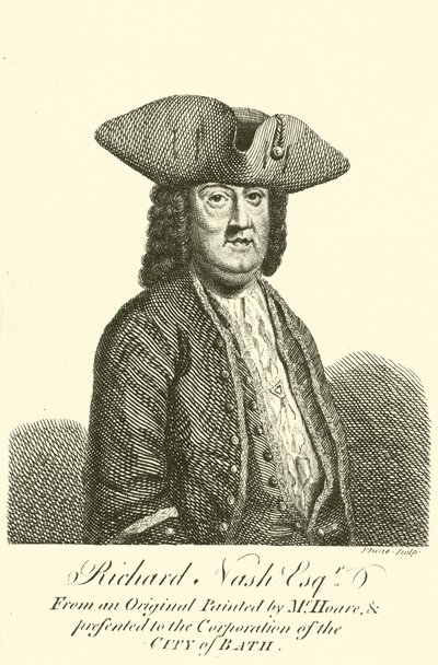 Richard Nash, Known as Beau Nash, Welsh Dandy, Gambler and Master of Ceremonies at Bath by John June