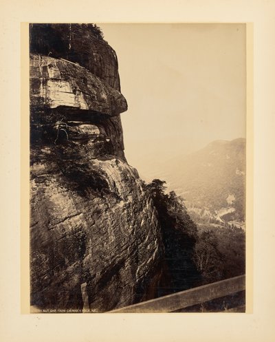 Hickory Nut Gap, from Chimney Rock, North Carolina by John K. Hillers