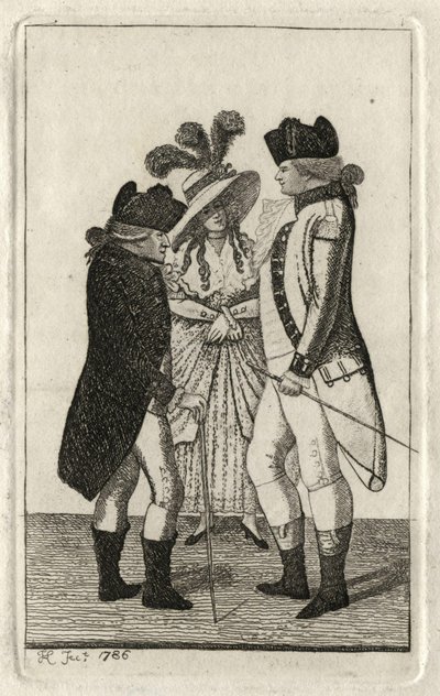 Captain Page; Captain Vicars; with an Admirer by John Kay
