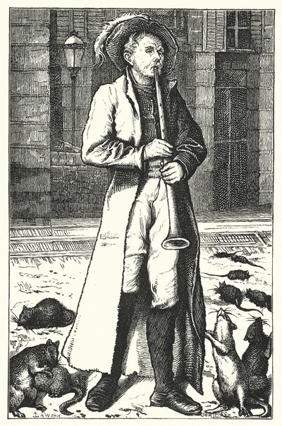 The Pied Piper of Hamelin by John Lawson