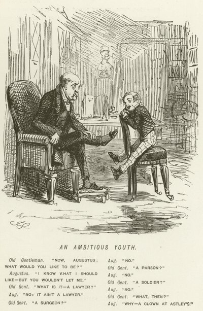 An Ambitious Youth by John Leech