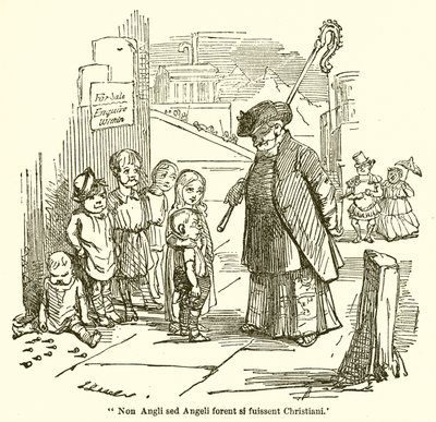 Non Angli Sed Angeli Forent Si Fuissent Christiani by John Leech