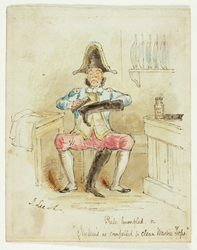 Pride Humbled or Jenkins is Compelled to Clean Masters by John Leech