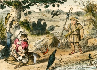Romulus and Remus discovered by a gentle shepherd by John Leech
