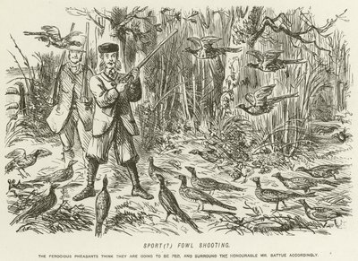 Sport Fowl Shooting by John Leech
