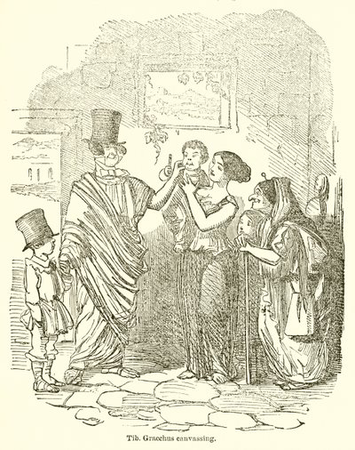 Tib. Gracchus Canvassing by John Leech