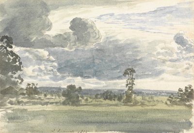 A Windy Day by John Linnell