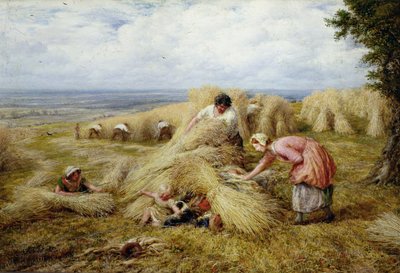 The Harvest Cradle: Noontide by John Linnell