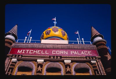 Corn Palace, Low Angle View, Mitchell, South Dakota, USA by John Margolies