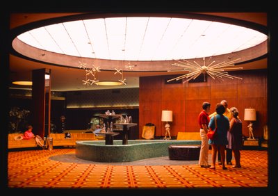 Nevele Hotel Lobby, Wawarsing, New York, USA by John Margolies