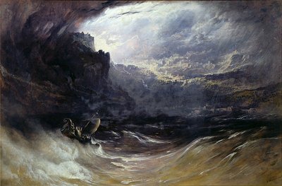 Christ Stilleth the Tempest by John Martin