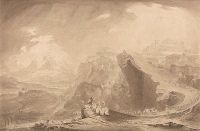 Joshua Commanding the Sun to Stand Still by John Martin