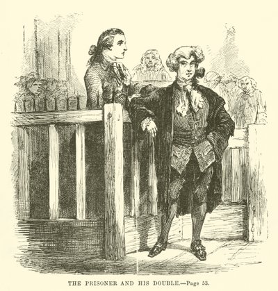 Illustration for A Tale of Two Cities by Charles Dickens by John McLenan
