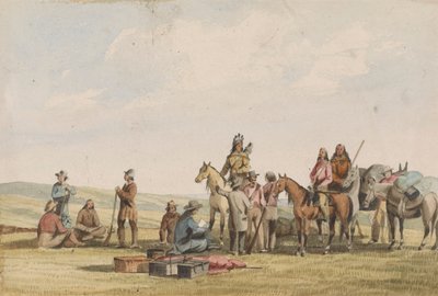 Lieut. Crovers Despatch - Return of Governor Stevens to Fort Benton by John Mix Stanley