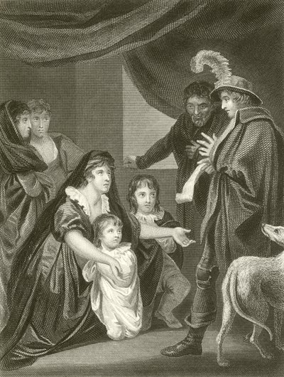 Lady Elizabeth Gray Entreating Edward IV to Protect Her Children by John Opie